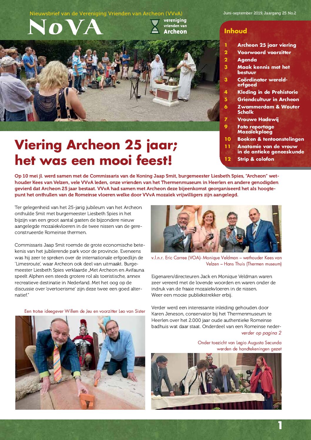 NoVA magazine – voorjaar 2019