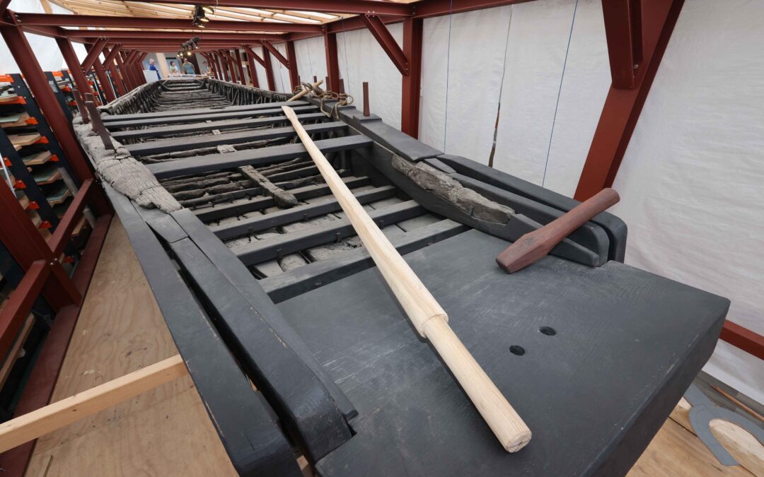 De Zwammerdamschepen in opbouw, Van Romeinse scheepsarcheologie tot museumstuk